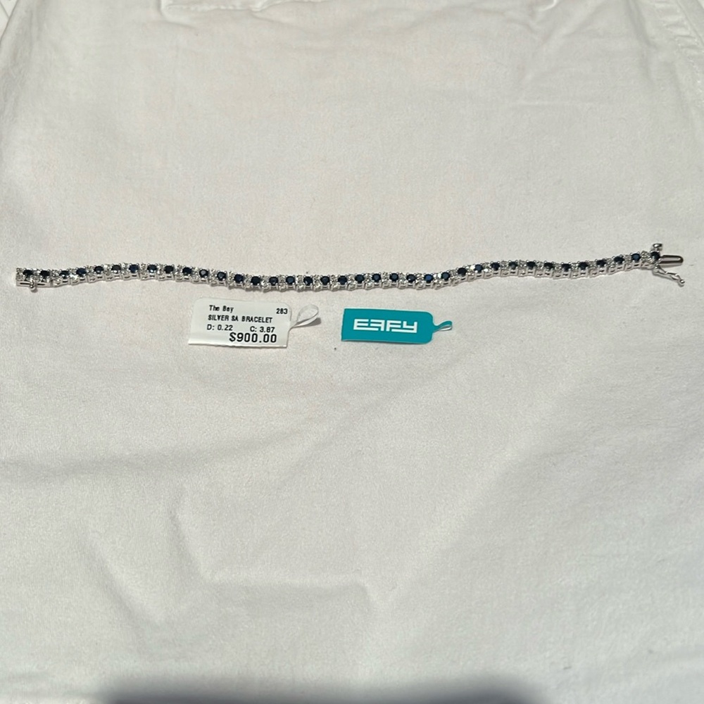 Sterling Silver 0.22 CT Tennis Bracelet